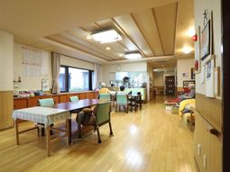 共有ラウンジの日常風景