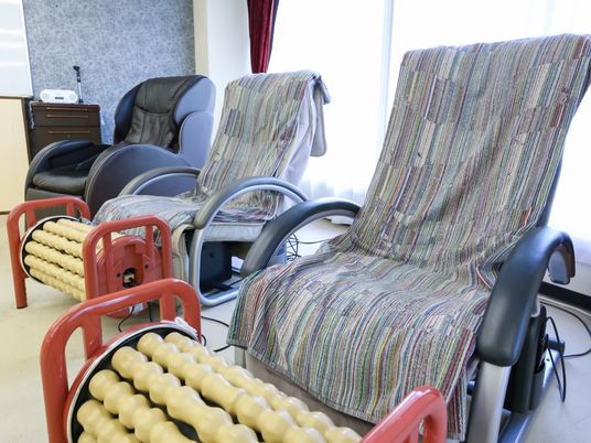 リラックスチェアのある部屋