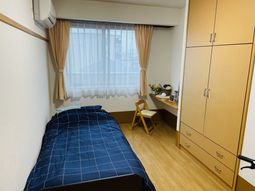清潔な個室の居心地