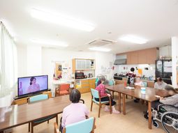 共有スペースの日常風景