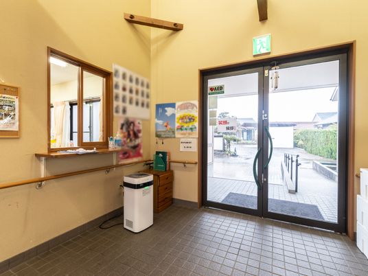 エントランスの風景