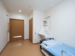 清潔な居室の一角