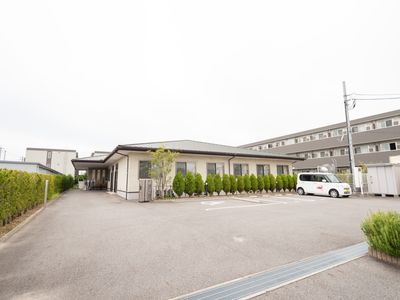 外観のエントランス周辺