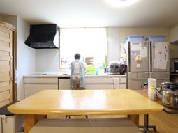 キッチン活動の一コマ