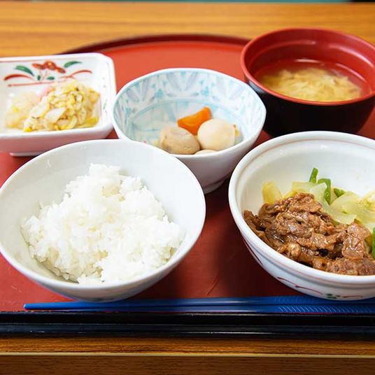 美味しそうな料理の盛り付け