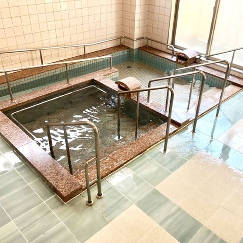 リラックスできる湯場