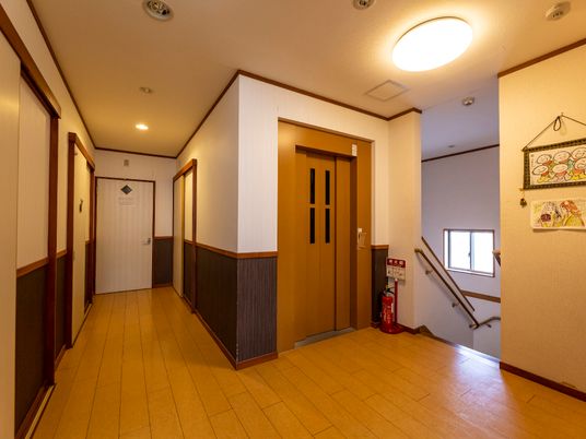 清潔な廊下の様子