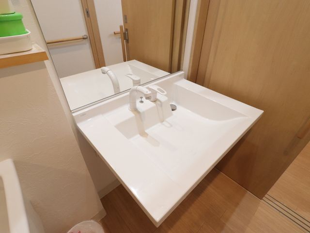清潔な洗面台