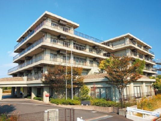 多階層の明るい外観
