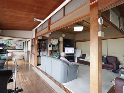 和風リビングの様子