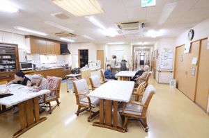 落ち着きのある食堂