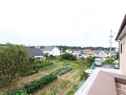 田園風景が広がる景色