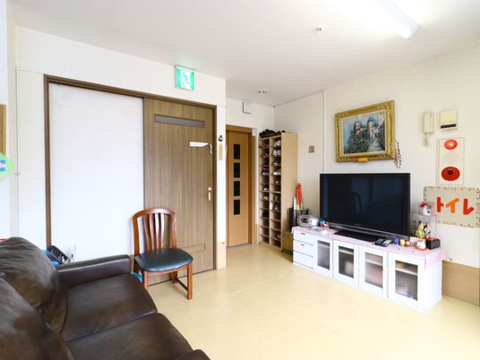 居心地の良い居間の様子