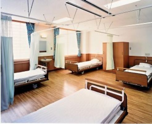 明るい多床室