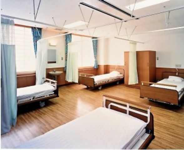 明るい多床室