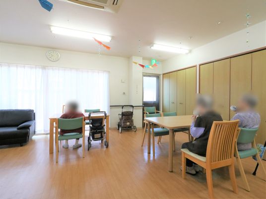 ゆったりとした居室の様子
