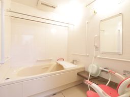 安全な浴室設備