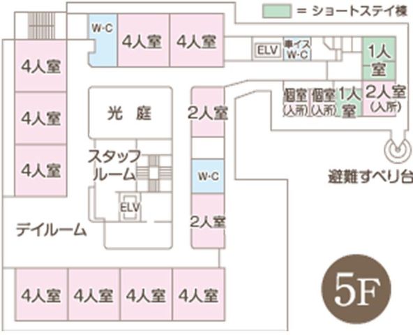 フロアマップ5階