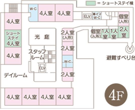 間取り図面フロア