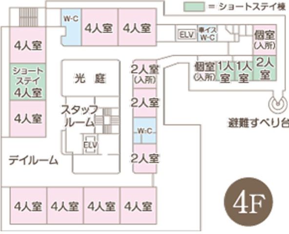間取り図面フロア