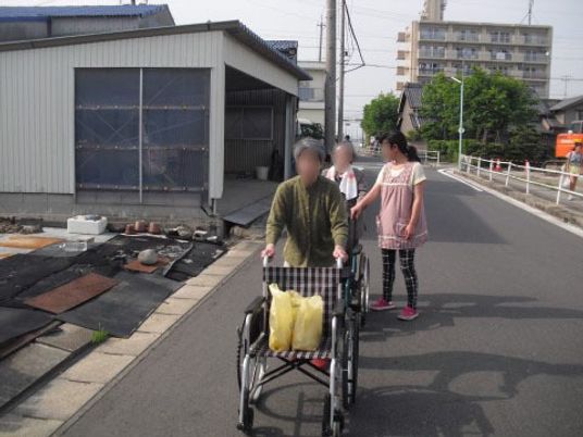 車椅子を利用した外出