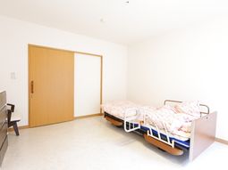 清潔な居室の一角