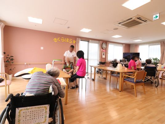 利用者とスタッフの多機能室