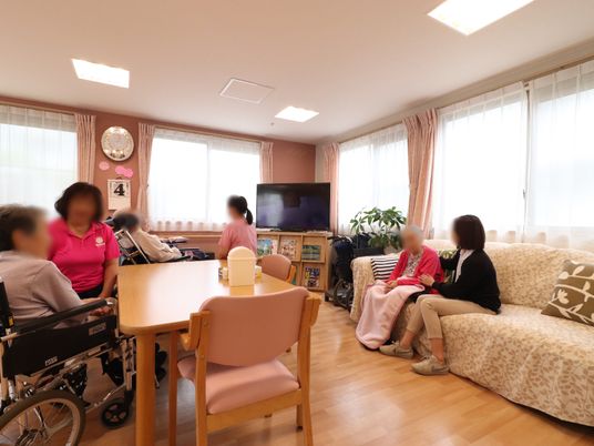 共用ラウンジの様子