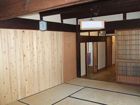 落ち着いた和室の一角