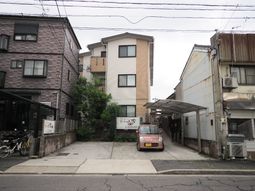 施設の外観撮影