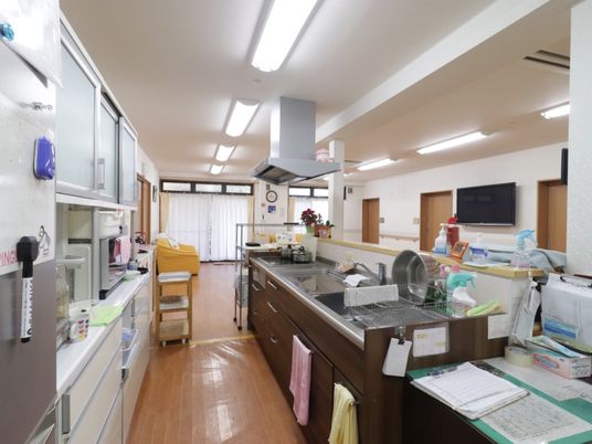 機能的なキッチンスペース