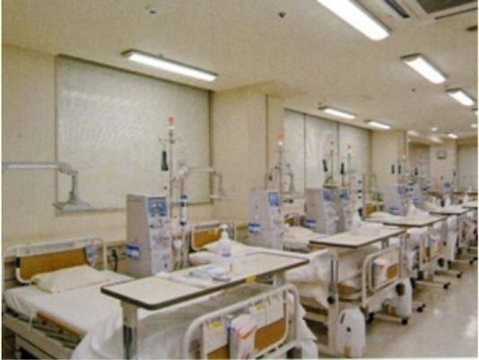 医療機器付きの居室