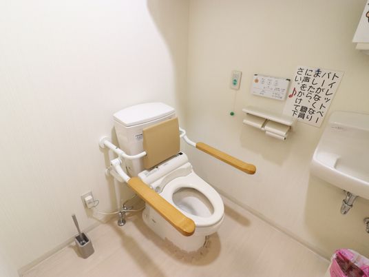 バリアフリートイレの一例