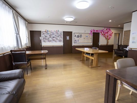 広々とした共有スペース