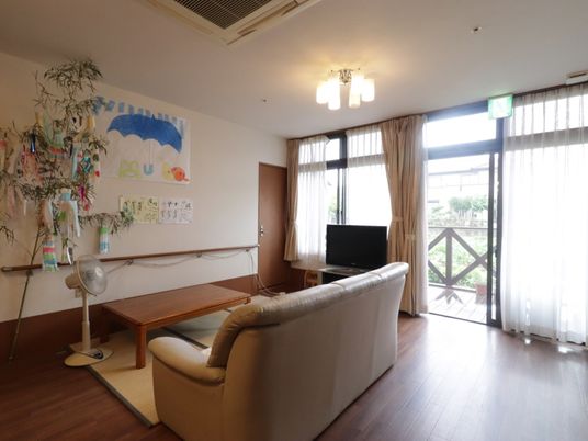 和やかなリビング空間