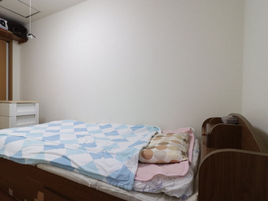 清潔な居室の一角