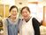 笑顔の職員2人ラウンジ  