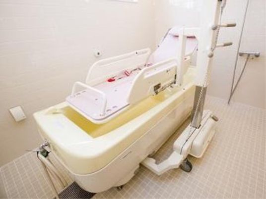 機能的な浴室設備