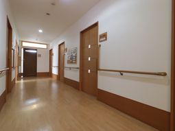 明るい廊下