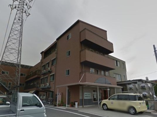 多階層建築の外観