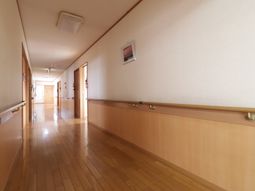 清潔感のある廊下の様子