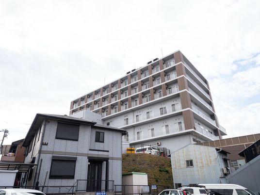 建物全体が見える景観