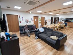 リビングエリアの風景