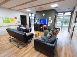 快適な休憩スペース