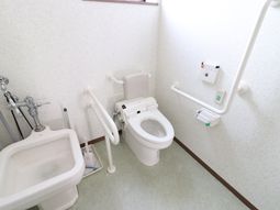 清潔なトイレの様子