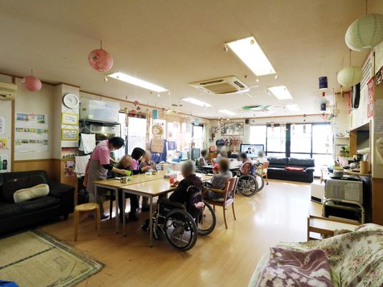 活動的な居室風景