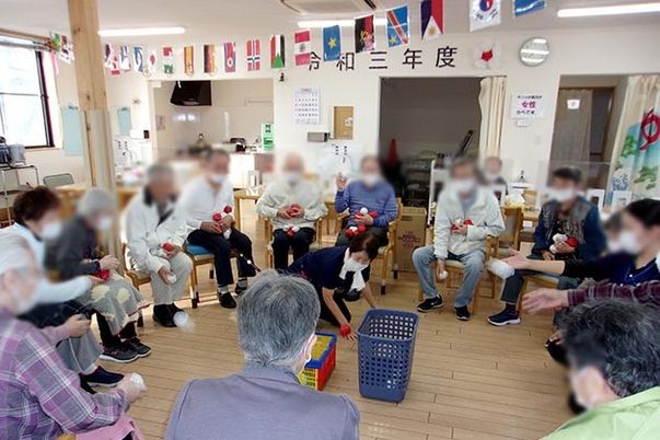 和やかな交流の場