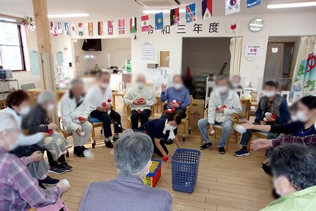 和やかな交流の場