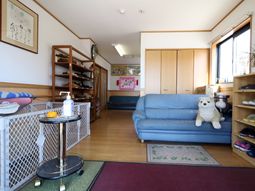 居心地の良い居室の一角