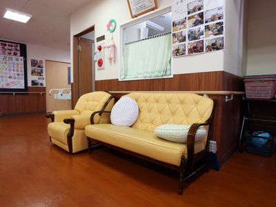 快適な休憩コーナー